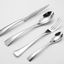 Load image into Gallery viewer, 4pcs Stainless Steel Steak Knife Fork Silver