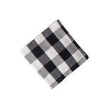 Load image into Gallery viewer, 2Pcs Cotton Table Napkin Buffalo Plaid Cloth fabric Napkins   51x51cm