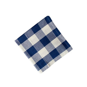 2Pcs Cotton Table Napkin Buffalo Plaid Cloth fabric Napkins   51x51cm