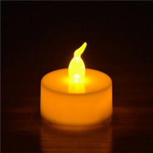 Load image into Gallery viewer, 12 pcs/pack Flickering Flameless LED Tea light Flicker Tea Candle