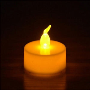 12 pcs/pack Flickering Flameless LED Tea light Flicker Tea Candle