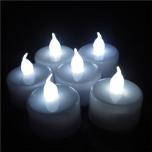 Load image into Gallery viewer, 12 pcs/pack Flickering Flameless LED Tea light Flicker Tea Candle