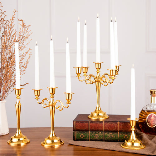 Make Your Dinner Special with Our Beautiful Metal Candle Sticks or Candelabras