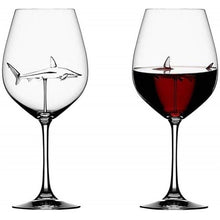 Load image into Gallery viewer, Everyone Needs This! 1 pc Red Wine Glass wine bottle Hand Blown Crystal