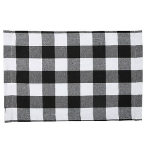 Table Place Mat Placemat Pad Plaid Pattern