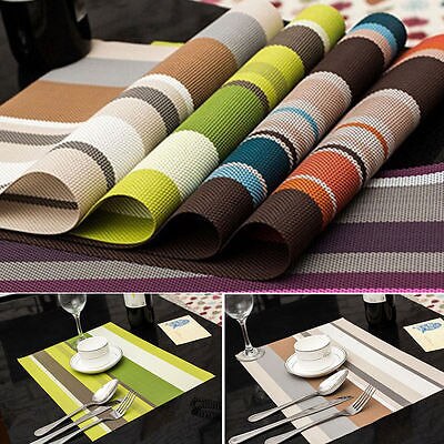 1Pcs PVC Quick-drying Placemats Insulation Mats Coasters Kitchen/Dining Table home party  wedding banquet