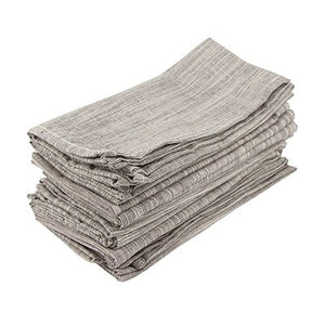 43 x 43cm cloth Napkins Set of 12 pcs cotton linen heat insulation mat dining table Napkin fabric placemats