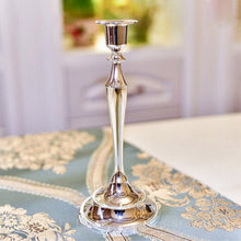 Load image into Gallery viewer, Hot Metal Silver/Gold Plated Candle Holders 3-Arms Stand Zinc Alloy High Quality Pillar