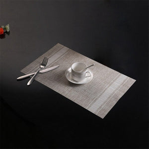 Classic 2pcs PVC Placemats